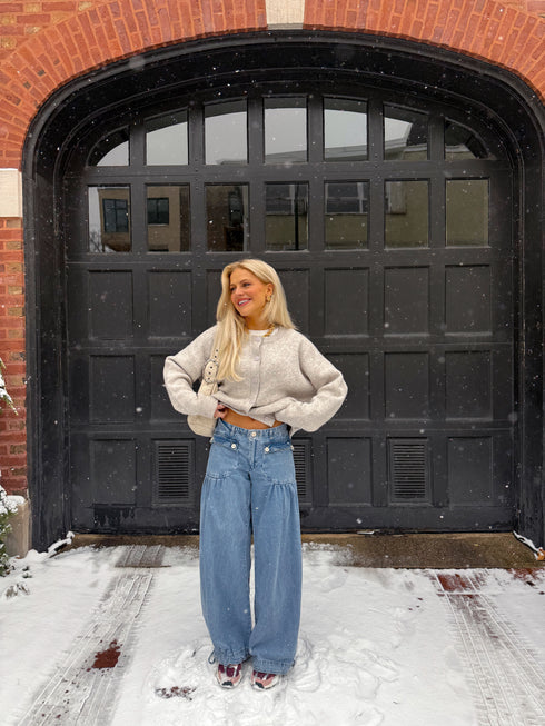 The Kennedy Cardigan // Gray