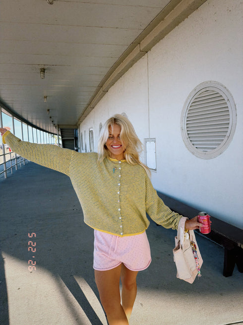 Coco Cutie Cardigan // Sunny Sky