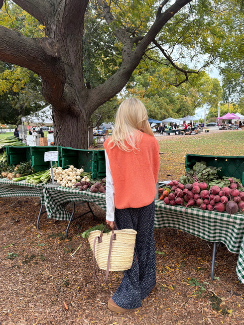 Market Mornings Vest // Clem