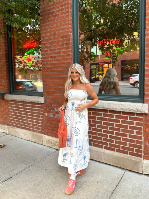Italian Summer Maxi Dress
