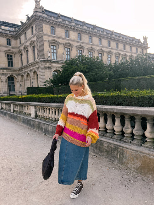 Autumn Energy Striped Sweater