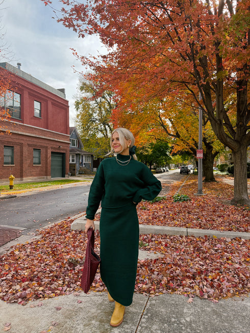 Evergreen Dream Knit Set