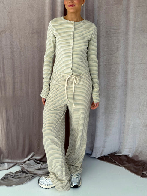 Sunny Stripe Pant // Vanilla *PREORDER*