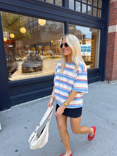 Scandi Striped Tee