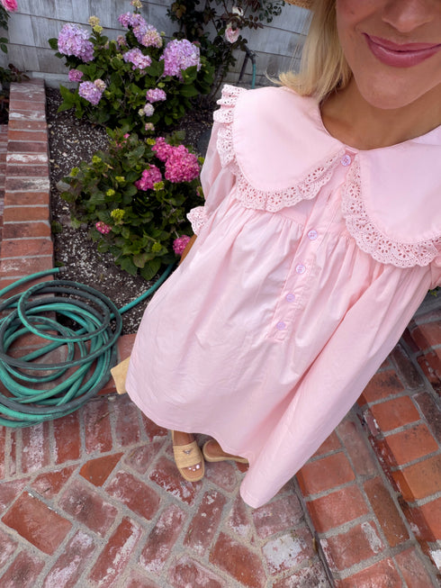 Cottage Dress // Pink