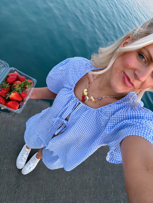 Strawberry Fields Set // Sky