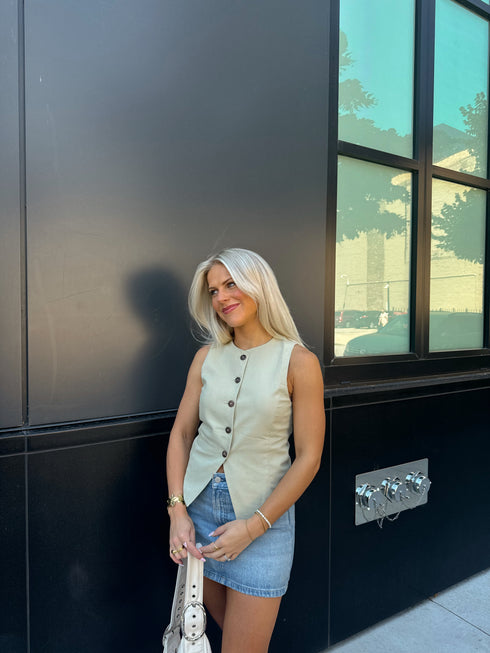 Sofia Summer Top // Sage