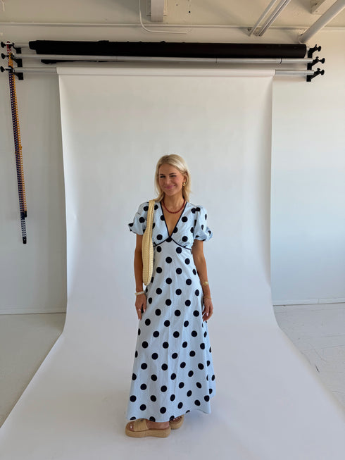Poppy Dot Dress