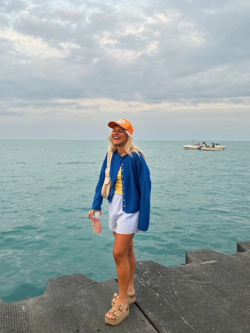 Coco Cutie Cardigan // Cobalt *PREORDER*