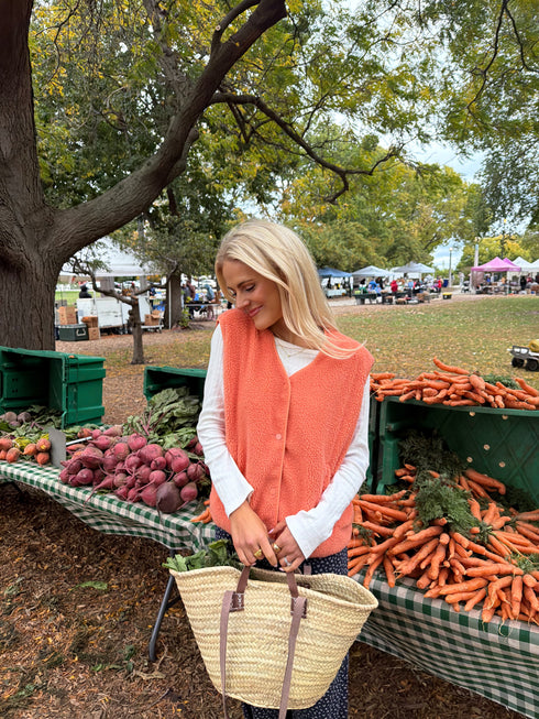 Market Mornings Vest // Clem