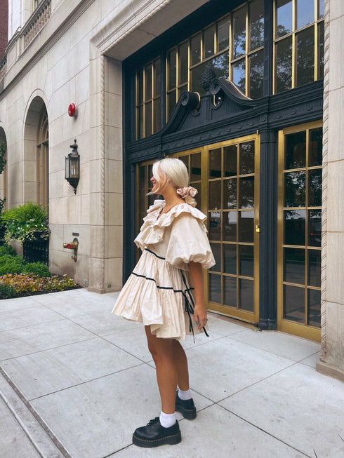 Dream Girl Dress // Cream