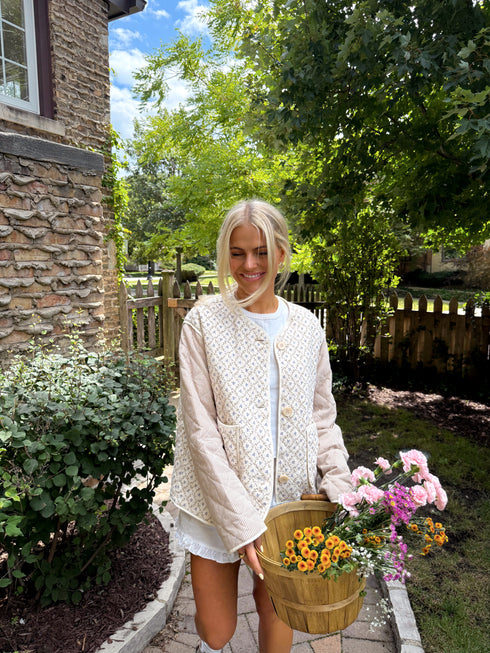 Lovers Lane Jacket // Latte