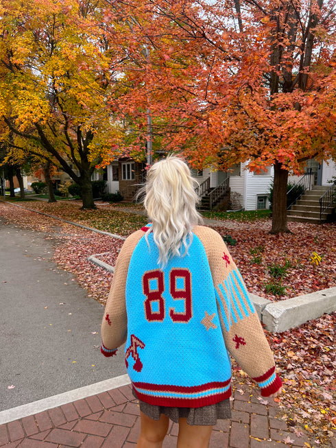 End Game Knit Jacket// Aquamarine