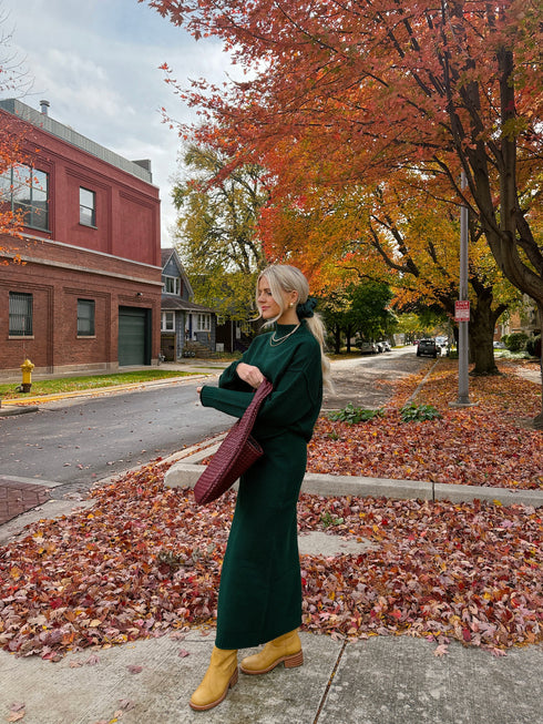 Evergreen Dream Knit Set