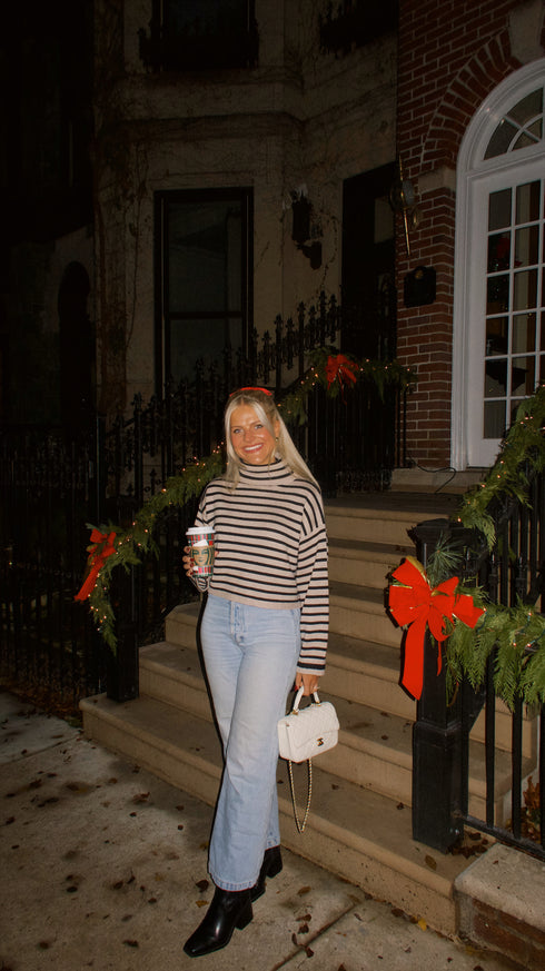 Hype Girl Striped Sweater