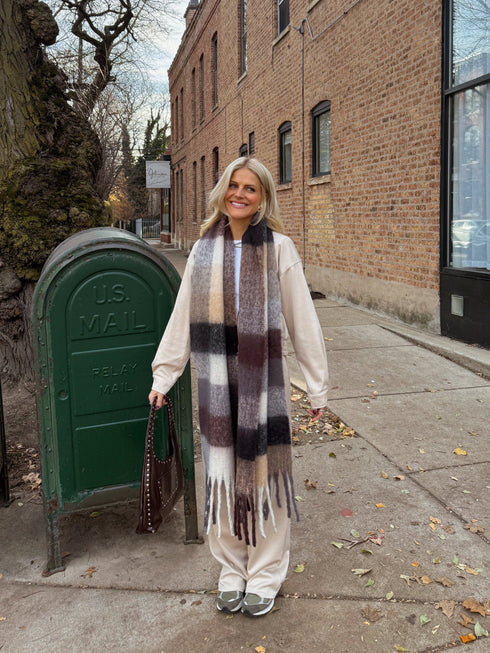 Fall Bae Scarf/ Black