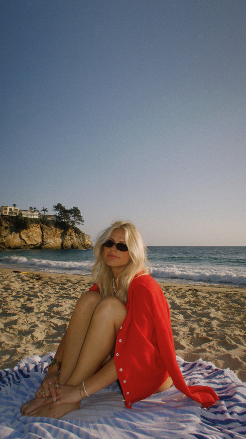 Coco Cutie Cardigan // Red *PREORDER*