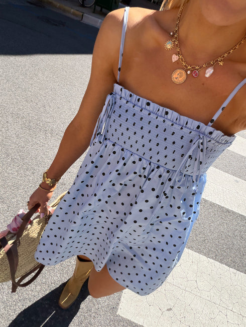 Dottie Days Dress // Sky