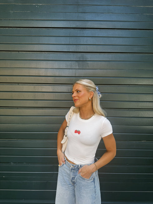 Strawberry Picking Tee