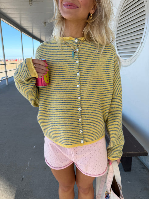 Coco Cutie Cardigan // Sunny Sky