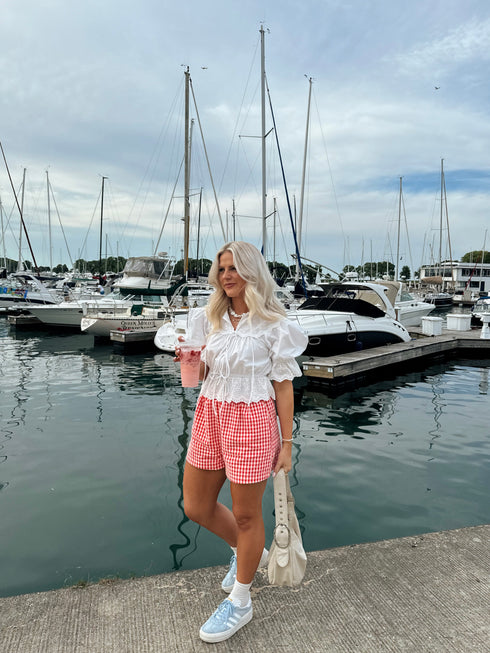 Starry Eyed Shorts // Red