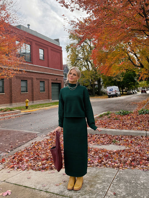 Evergreen Dream Knit Set