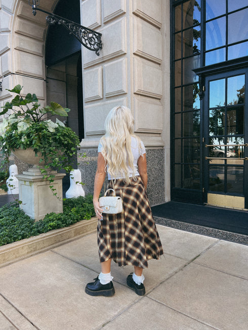 Checkered Love Skirt