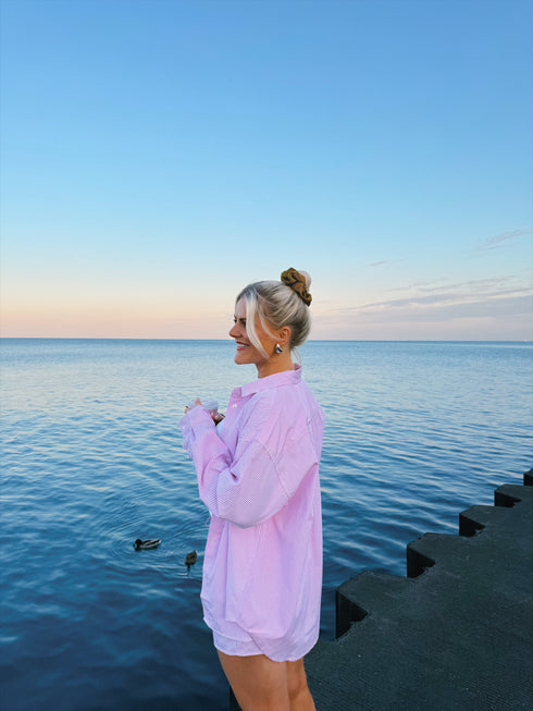 Breezy Babe Striped Set