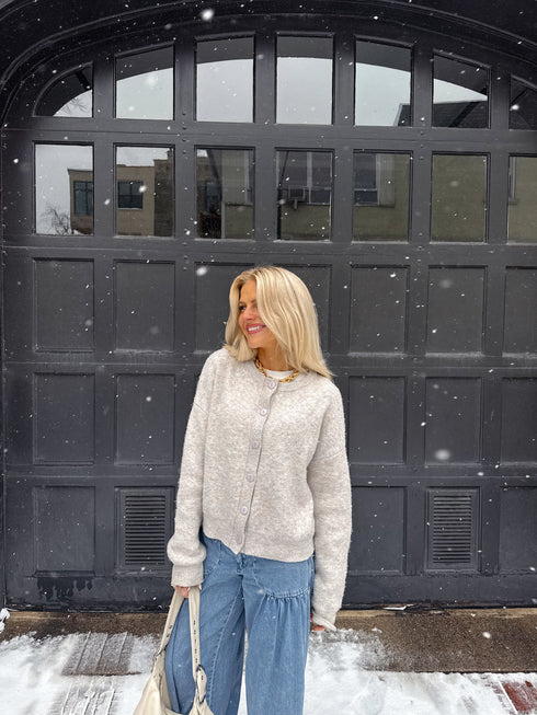 The Kennedy Cardigan // Gray