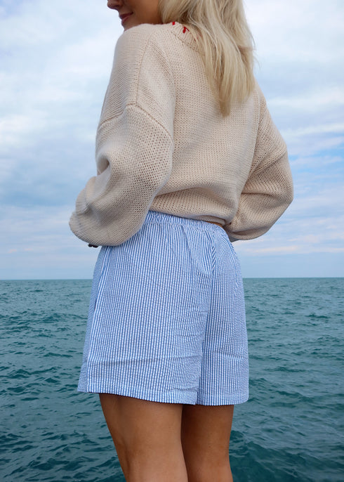Sail Away Striped Short
