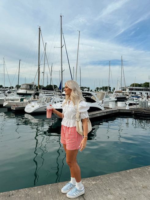 Starry Eyed Shorts // Red