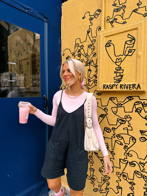 Summer People Romper // Navy