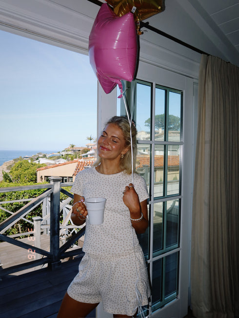 Bloom Tee // Cream Pointelle