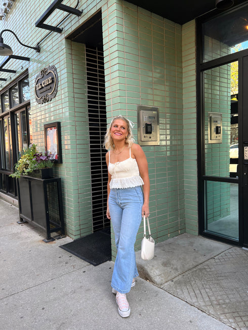 Nostalgic Summer Knit Tank