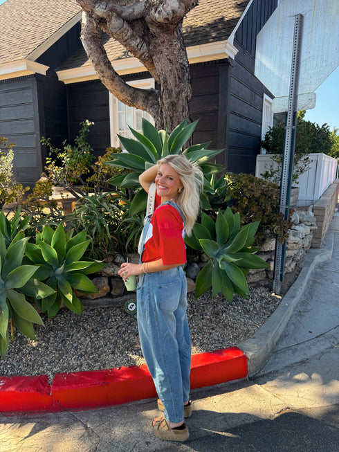 The Frankie Barrel Overalls