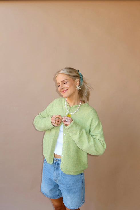 Coco Cutie Cardigan // Lime *RESTOCKED*