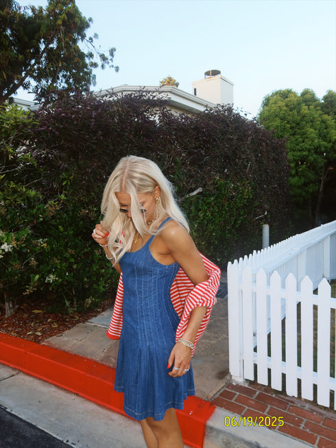 Bomb Pop Denim Dress