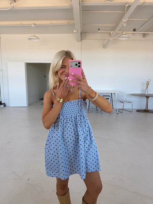 Dottie Days Dress // Sky