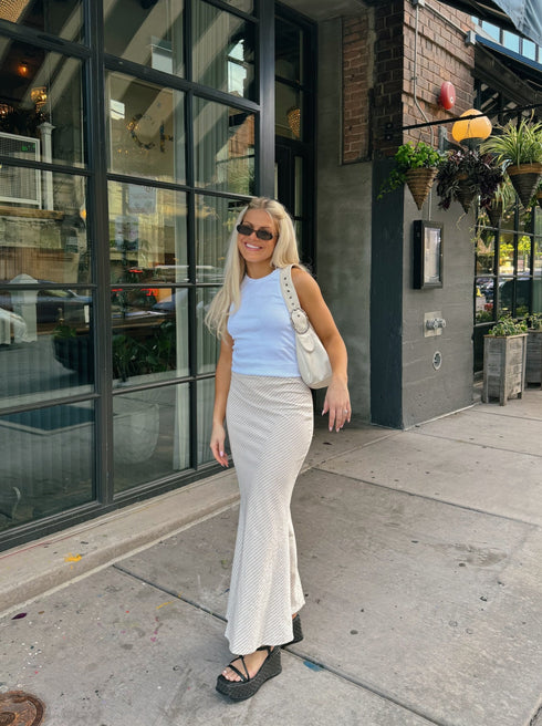 Sunset Chaser Striped Skirt