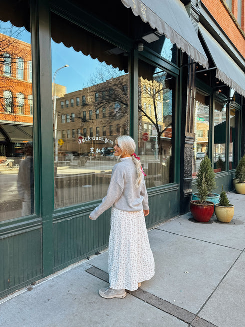 Ditsy Daisy Maxi Skirt