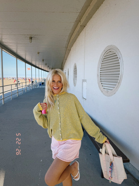 Coco Cutie Cardigan // Sunny Sky