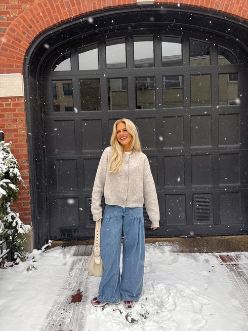 The Kennedy Cardigan // Gray