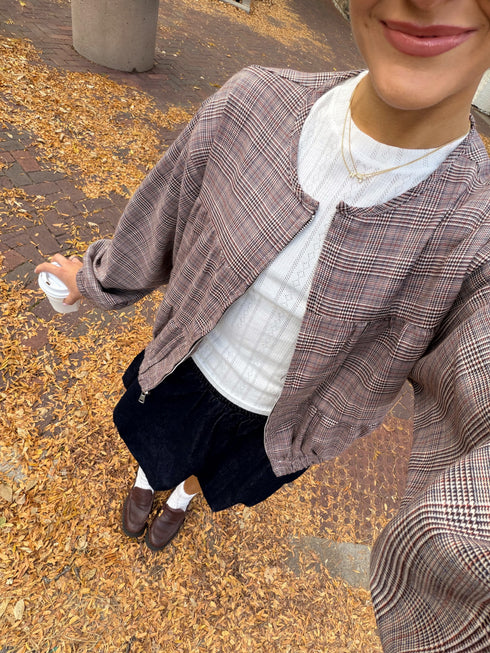 Elmwood Plaid Jacket