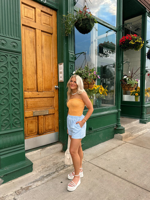 Starry Eyed Shorts // Blue