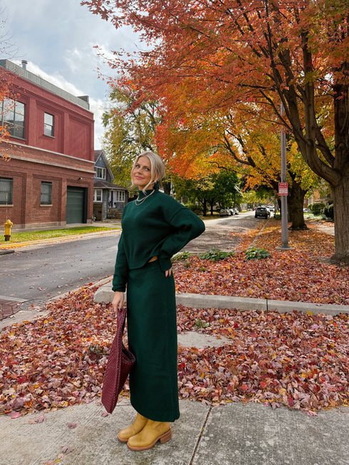 Evergreen Dream Knit Set