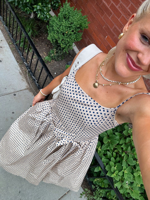 Hamptons House Midi Dress// Taupe