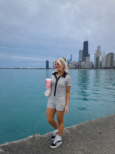 Summer Hunny Striped Romper *RESTOCKED*