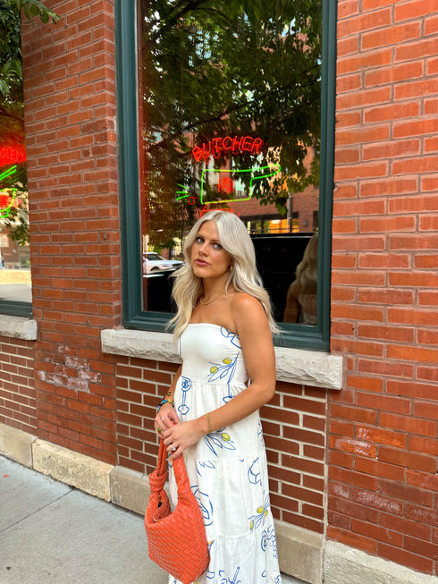 Italian Summer Maxi Dress