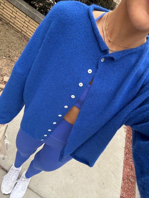 Coco Cutie Cardigan // Cobalt *PREORDER*