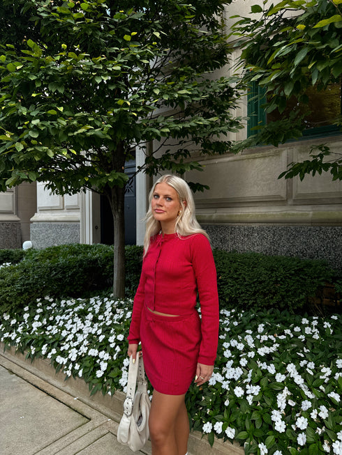 Cherry Girl Knit Set